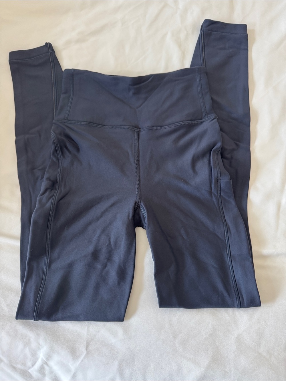 Lululemon Navy Fleece Lined Leggings